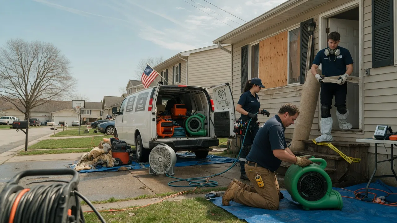 Water Damage Restoration in Sheboygan, WI near me